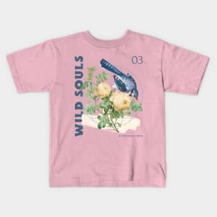 Wild Soul Floral Wildflower Kids T-Shirt